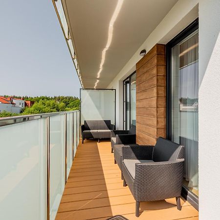 Posesja Kapitanska Apartament Ok 100 M Do Plazy กชึชโบโว ภายนอก รูปภาพ